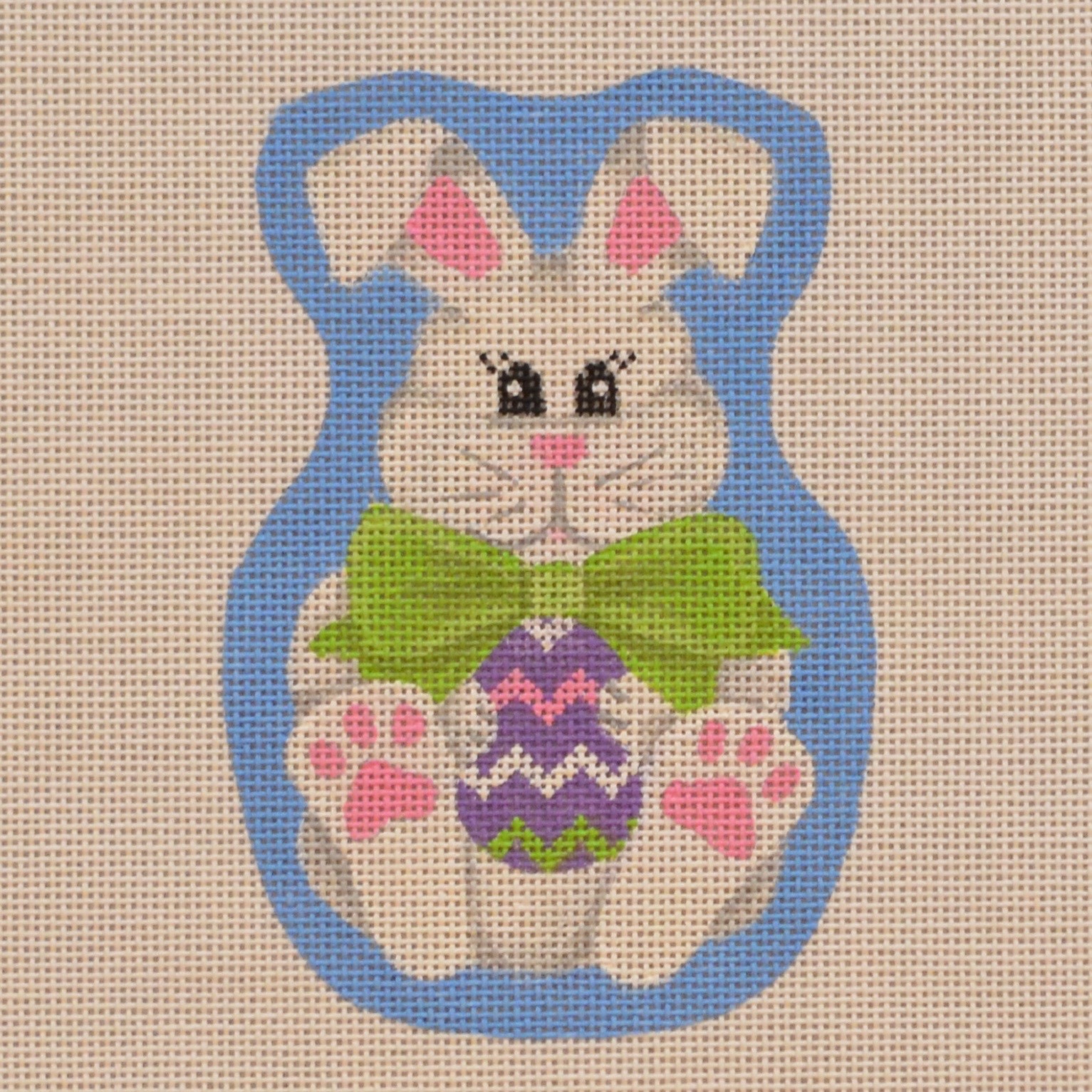 Easter Needlepoint design, Needlepoint canvases |easter bunnies ...